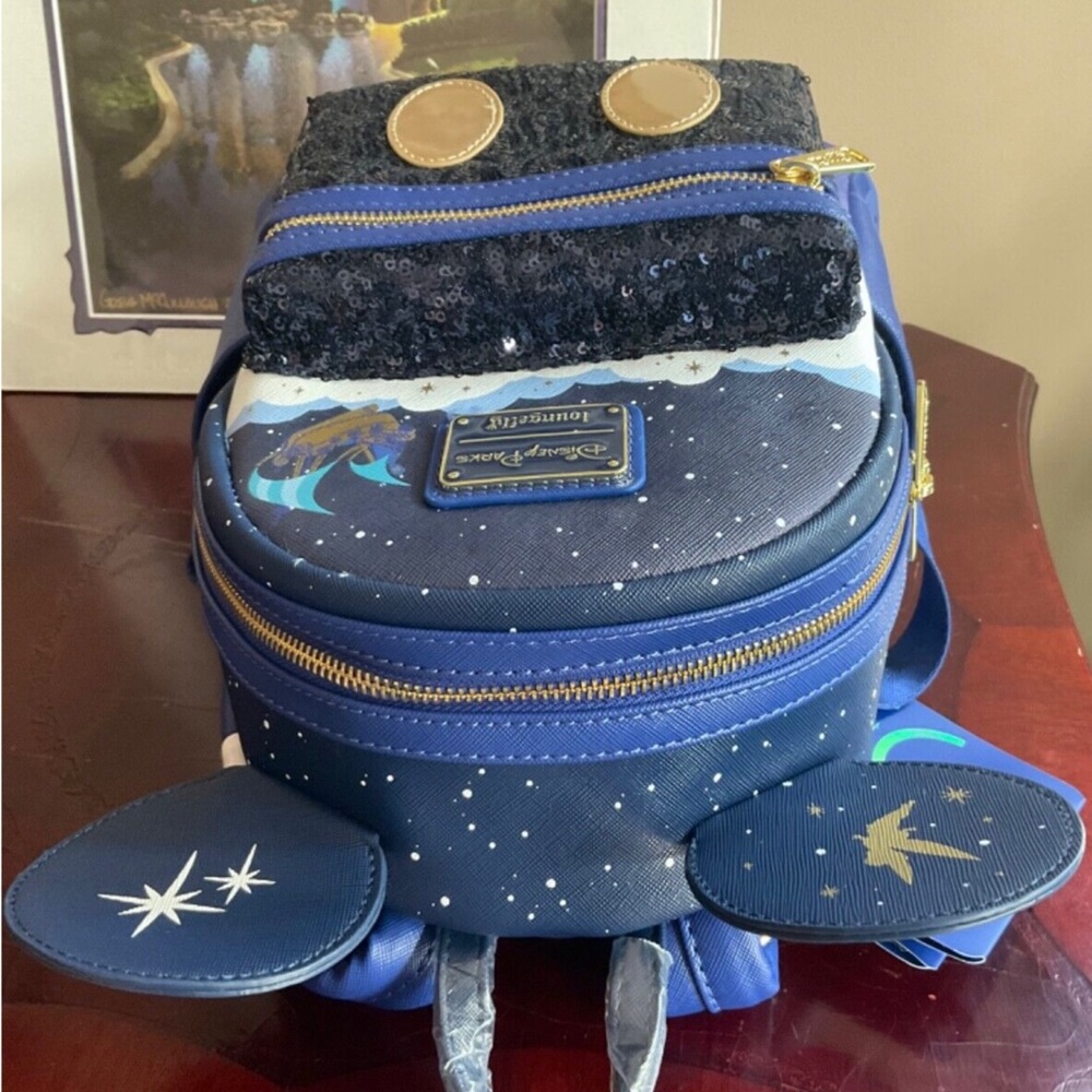 Disney Parks Mickey Mouse Main Attraction ‘’ loungefly Peter Pan 6/ 12 NWT - Picture 4 of 7